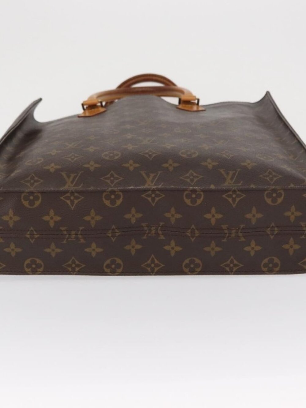 LOUIS VUITTON Monogram Sac Plat Hand Bag M51140 LV Auth 163558 - Picture 6 of 16